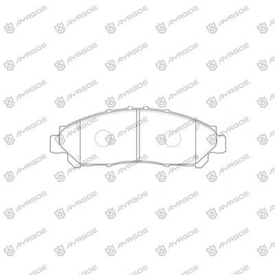 D2371M Тормозные колодки для VW Caravelle 70C, 70K
